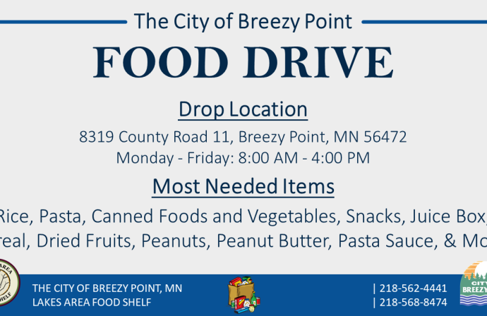 12-12-2023 breezy point food drive post image
